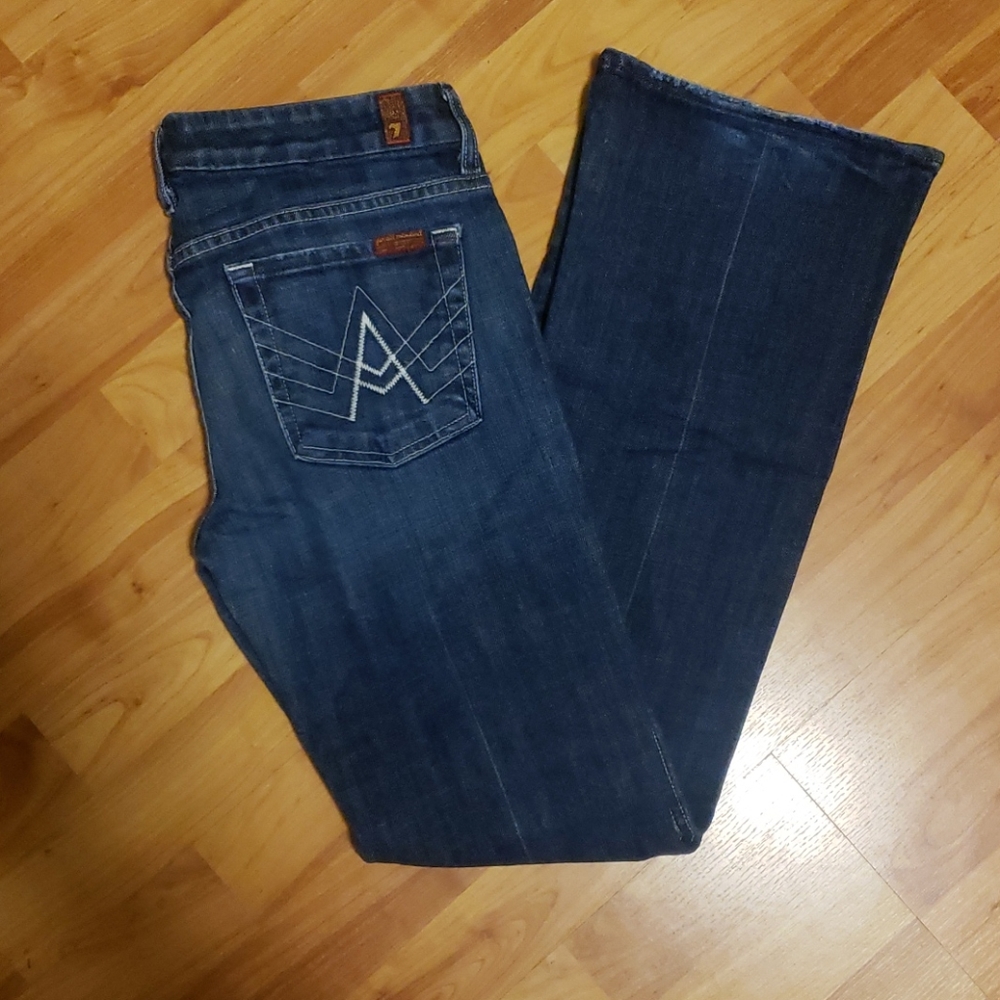7 for all mankind A pocket jeans Sz 28